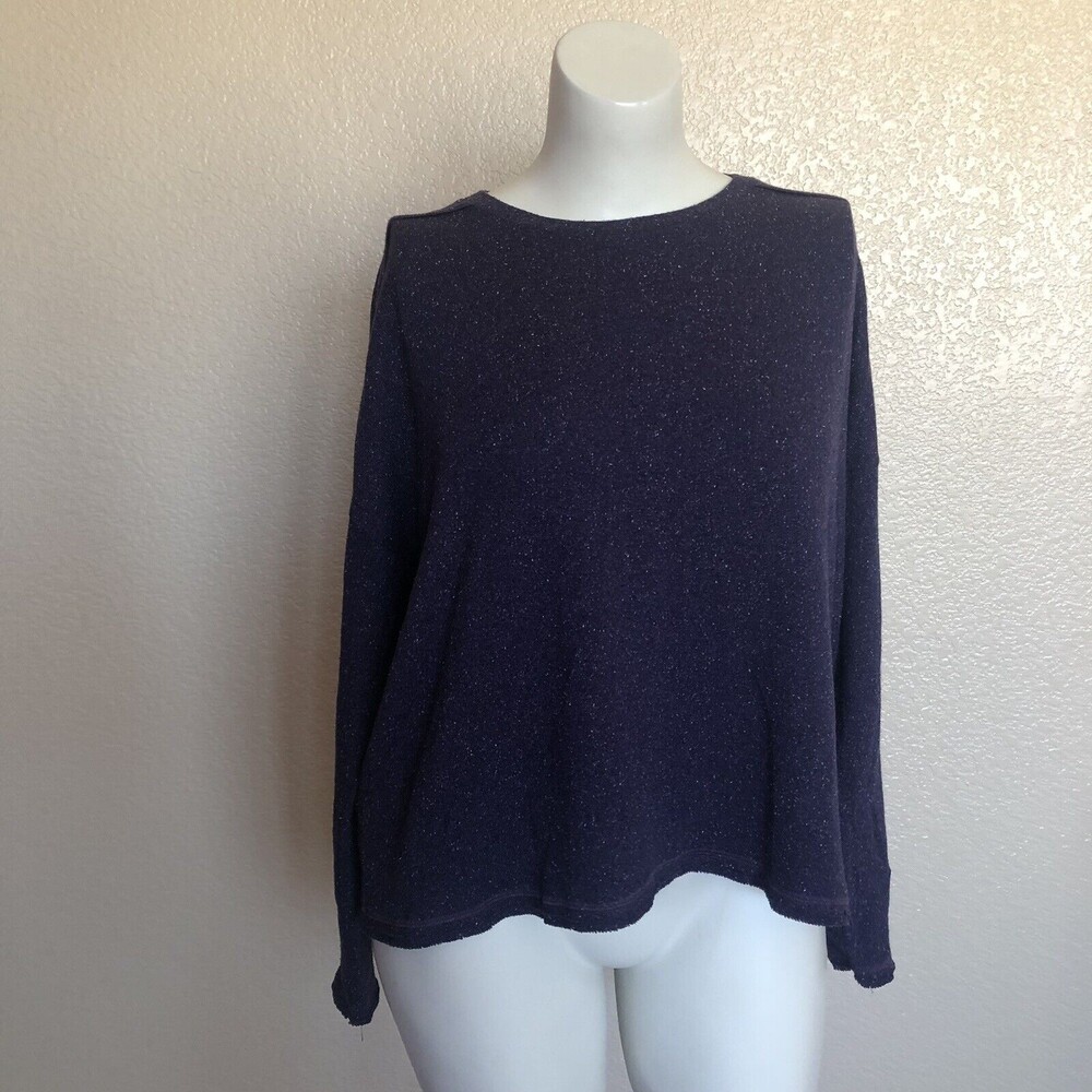 Three Dots Pullover Sweater Size S / M Purple